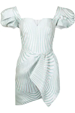Saiid Kobeisy Brocade-pattern mini dress