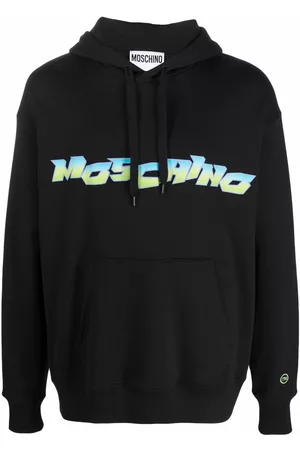Moschino Logo-print pullover hoodie
