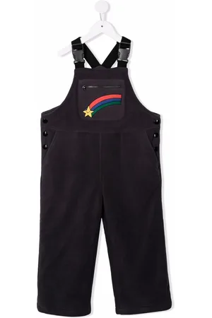 JELLYMALLOW Embroidered straight-leg dungarees