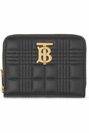 Burberry Lola quilted zip wallet
