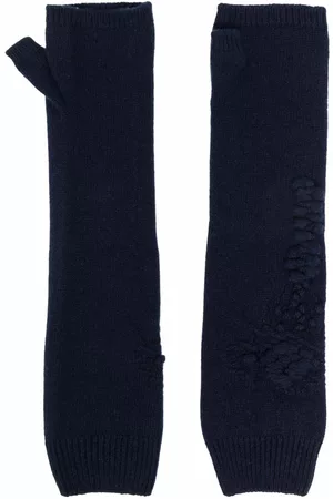 Barrie Fingerless cashmere mittens