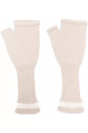Barrie Cashmere fingerless gloves