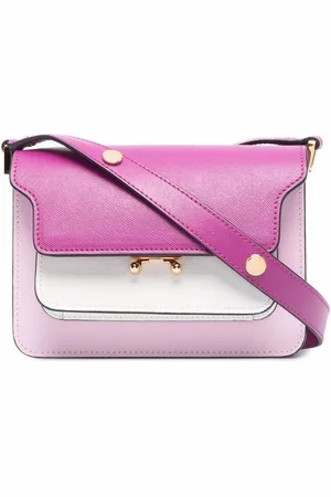 Marni Concertina leather shoulder bag