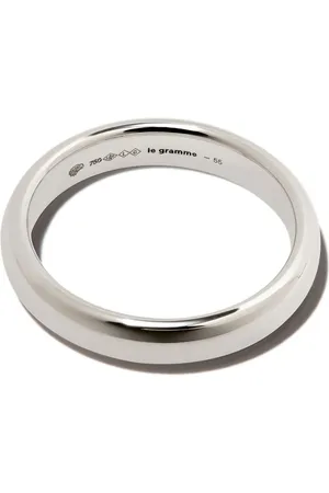 Le Gramme 18kt white gold 6g beveled ring