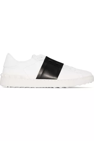 VALENTINO GARAVANI Open leather sneakers