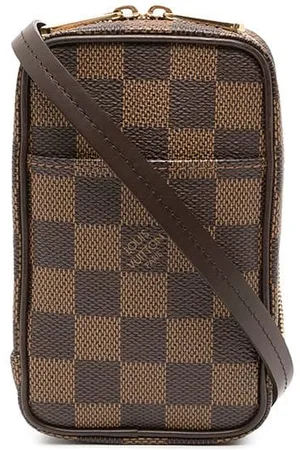 Louis Vuitton 2007 pre-owned Damier Eb ne Etui Okapi GM shoulder pochette, Black  Louis Vuitton Epi Neverfull MM Tote Bag