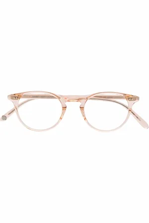 GARRETT LEIGHT Winward round frame glasses