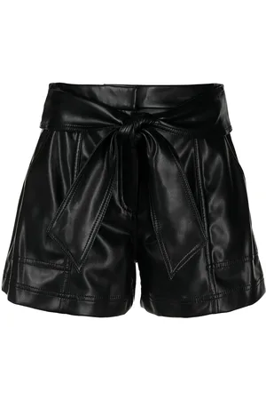 Simkhai Core Mari faux leather shorts