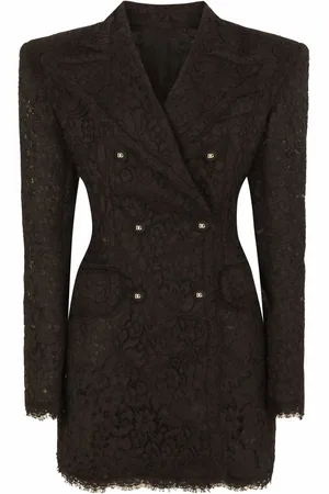 Dolce & Gabbana Cordonetto-lace double.breasted blazer