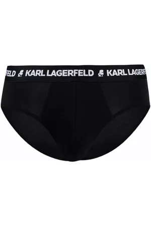 Karl Lagerfeld Men Briefs - Logo-embroidered briefs (pack of seven)