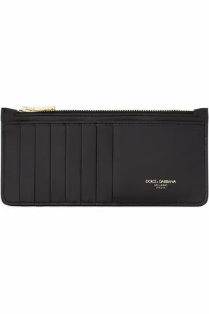 Dolce & Gabbana Logo-print zipped wallet