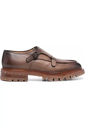 santoni Side buckle-detail shoes