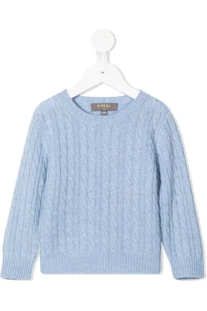 N.PEAL Cable-knit sweater