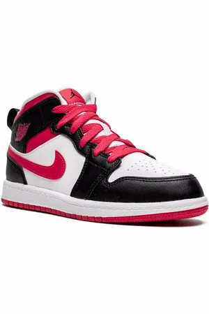 Jordan Jordan 1 Mid "White/Very Berry" sneakers