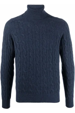 Cruciani Cable-knit wool-cashmere jumper