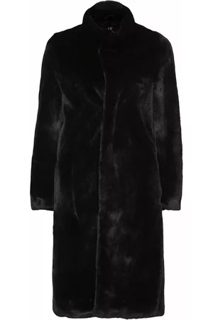 Unreal Fur Women Coats - Raven faux fur coat