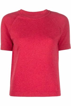 Barrie Fine-knit cashmere top