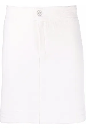 Barrie Contrast-stitch mini skirt
