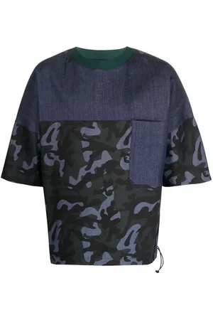 Alchemy Camouflage-print short-sleeved T-shirt