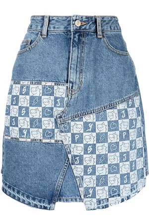 SJYP X Sambypen denim skirt