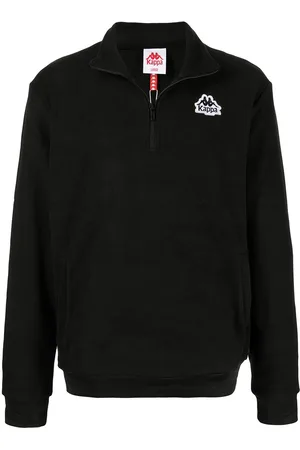 Kappa Logo print fleece jumper