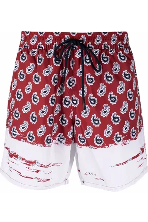 Etro Paisley print swim shorts