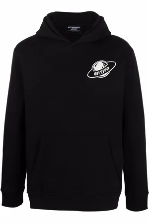 ENTERPRISE JAPAN Logo-print cotton hoodie