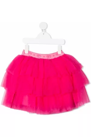 Chiara Ferragni Logo-waistband tulle skirt