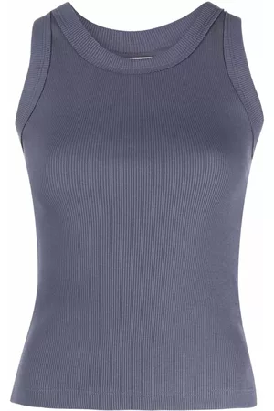Styland Jersey ribbed knit vest