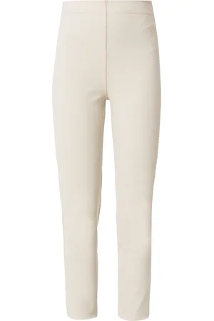 Gloria Coelho High waist slim cut trousers