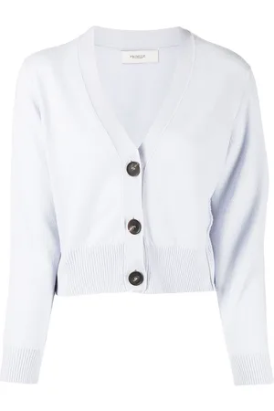 PRINGLE OF SCOTLAND Cropped button-up cardigan