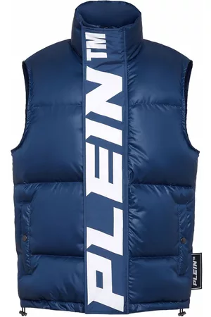 Philipp Plein Padded high-neck logo gilet