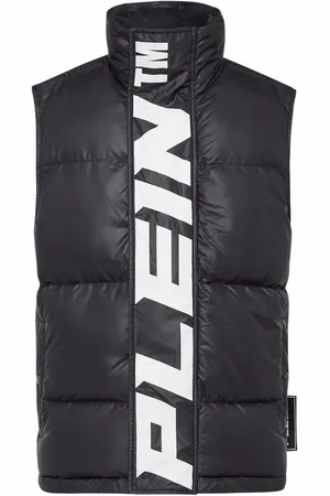 Philipp Plein Padded high-neck logo gilet