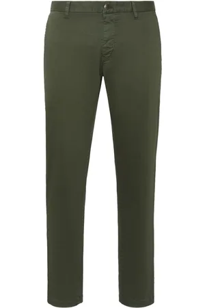 Philipp Plein Hexagon patch slim-fit chinos