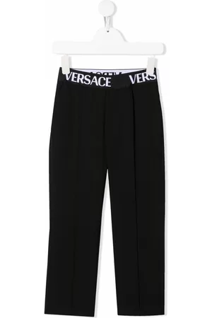 VERSACE Medusa waist-logo trousers