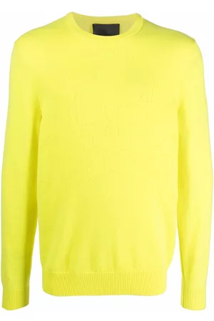 Philipp Plein Skull pointelle-knit cashmere jumper