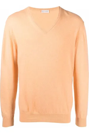 Pierre Cardin 2000s V-neck cashmere knitted jumper