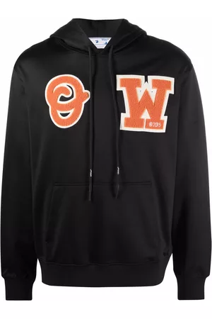 OFF-WHITE Logo-patch hoodie