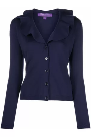 Ralph Lauren Ruffled V-neck cardigan