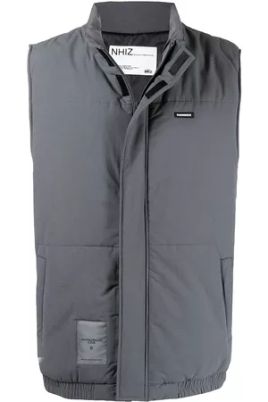 Izzue Logo patch padded gilet