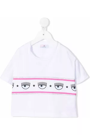 Chiara Ferragni Logo-stripe T-shirt
