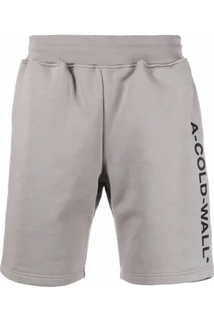 A-cold-wall* Logo-print track shorts