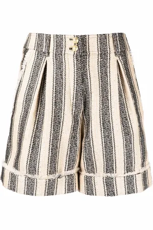 Balmain Striped pique shorts