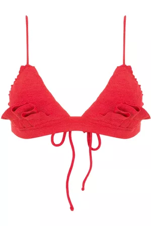 CLUBE BOSSA Winni ruffle-embellished bikini top