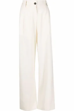 STUDIO NICHOLSON High waisted straight leg trousers