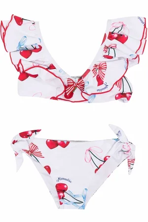 MONNALISA Cherry print bikini