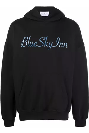 BLUE SKY INN Logo-print pullover hoodie