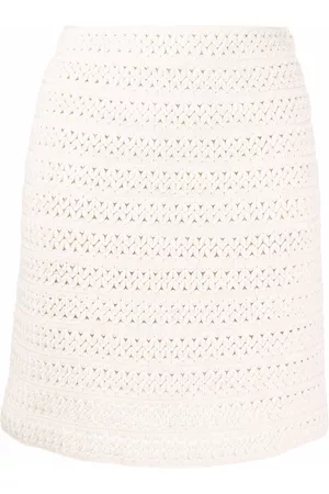 ERMANNO SCERVINO Crochet-knit pencil skirt