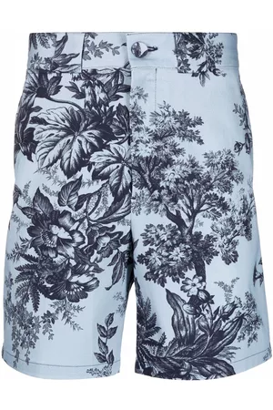 Erdem Floral-print Bermuda shorts