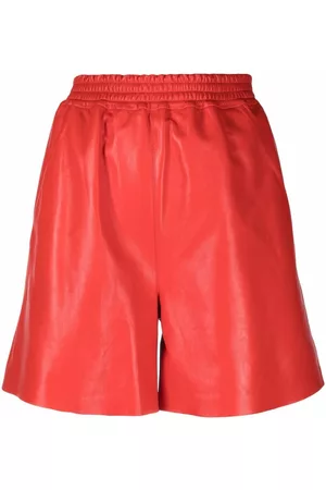 DESA 1972 Elasticated leather shorts